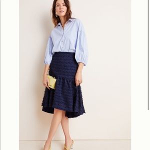 *LAST CHANCE* NWT Anthropologie Maeve Miranda Hi-Low Skirt S